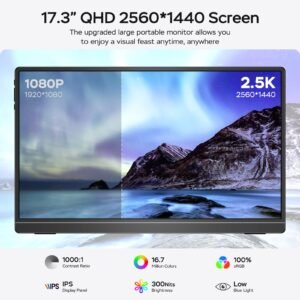 Version 1.0.0 15.6" FHD Portable Monitor – USB-C & HDMI