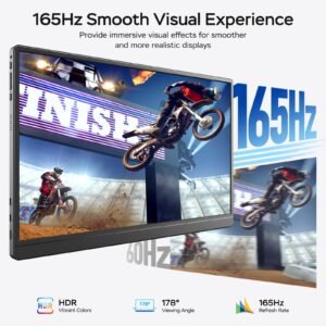 Version 1.0.0 15.6" FHD Portable Monitor – USB-C & HDMI