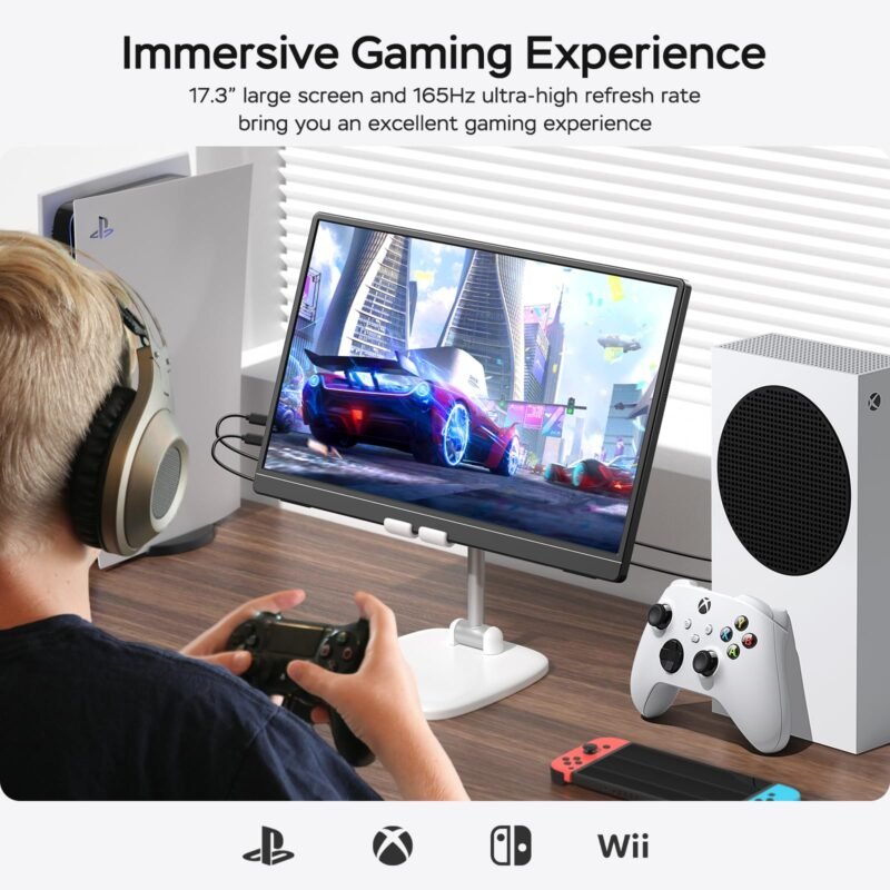 Version 1.0.0 15.6" FHD Portable Monitor – USB-C & HDMI