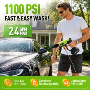 Wireless high-pressure cleaning machine and single-port charging base, portable bottle-type car washing machine