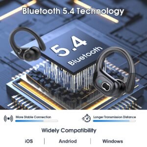 Bluetooth 5.4 Wireless Sport Earbuds – 75H
