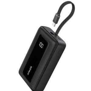 Power Bank,10,000mAh 30W with USB-C Travel Essential Portable Charger