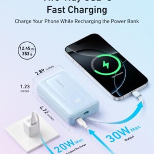 10,000mAh 30W USB-C Power Bank