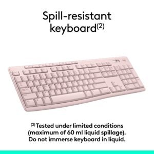 Full Size Wireless Keyboard and Mouse Combo