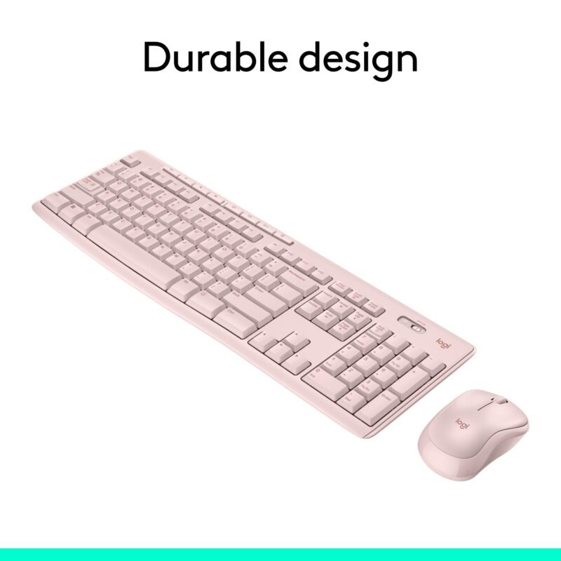 Full Size Wireless Keyboard and Mouse Combo