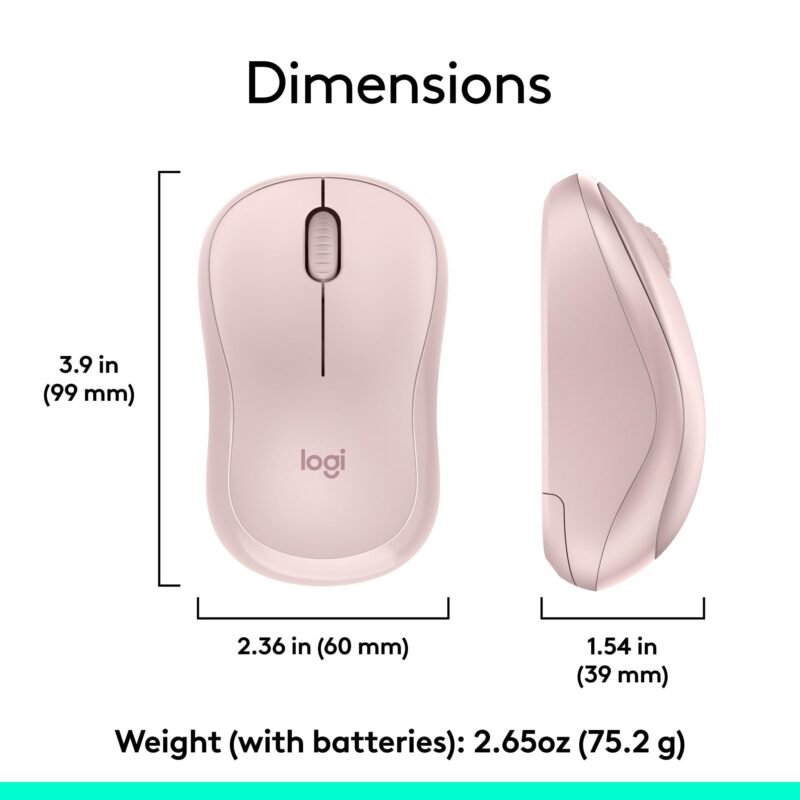 Full Size Wireless Keyboard and Mouse Combo