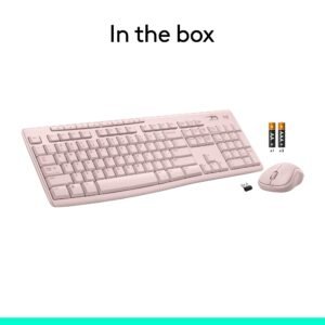 Full Size Wireless Keyboard and Mouse Combo