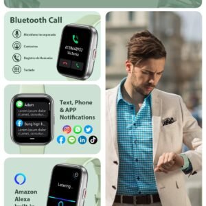1.8" Bluetooth Smart Watch – IP68