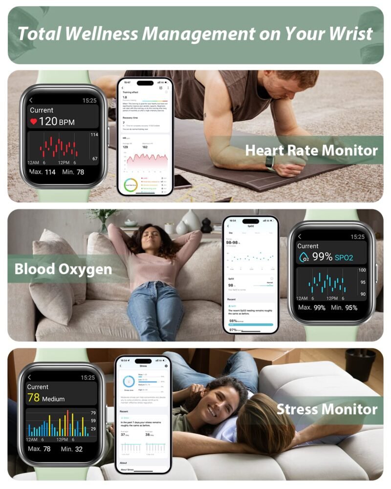 1.8" Bluetooth Smart Watch – IP68