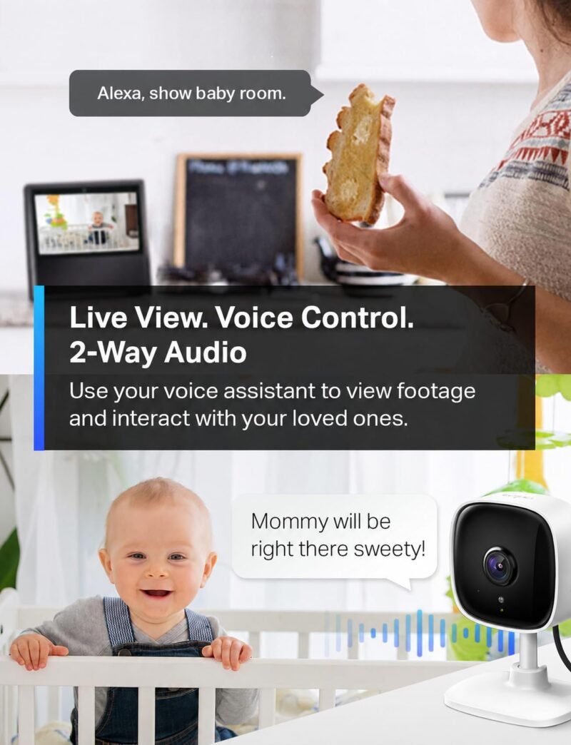 1080P Indoor WiFi Security Camera