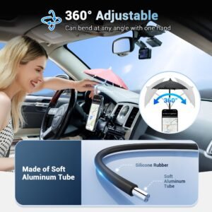 Phone Umbrella for Sun,Magnetic Cellphone SunShade Shield Umbrella,Universal Phone Sun Blocker Cover Visor for Beach Pool Accessories Travel Vacation Essentials Outdoor Video Photo Watching Anti-Glare