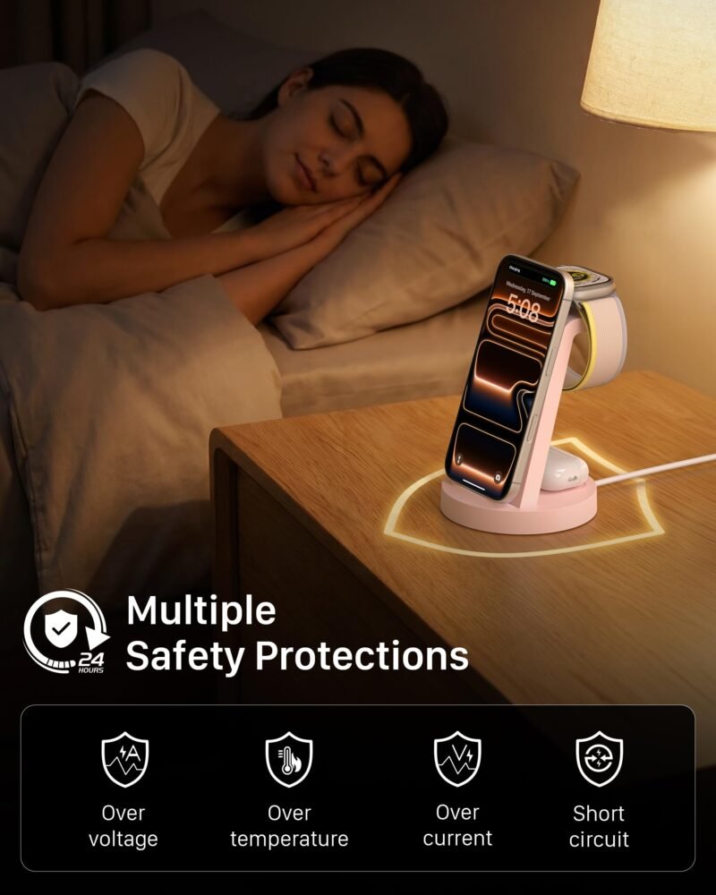 3-in-1 Wireless Charging Station – Apple Devices