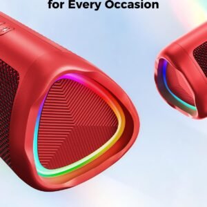 Red-03 20W Bluetooth Speaker – IPX5, 24H Playtime