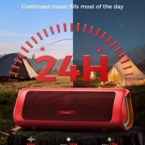 Red-05 20W Bluetooth Speaker – IPX5, 24H Playtime