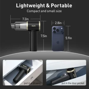 ItuItutn Y8plus 5in1 Handheld Wireless Car Vacuum Cleaner