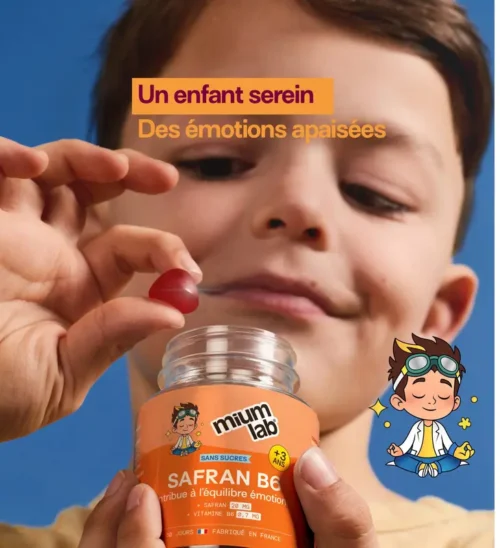Saffron B6, Vitamin D Children's Health Supplement