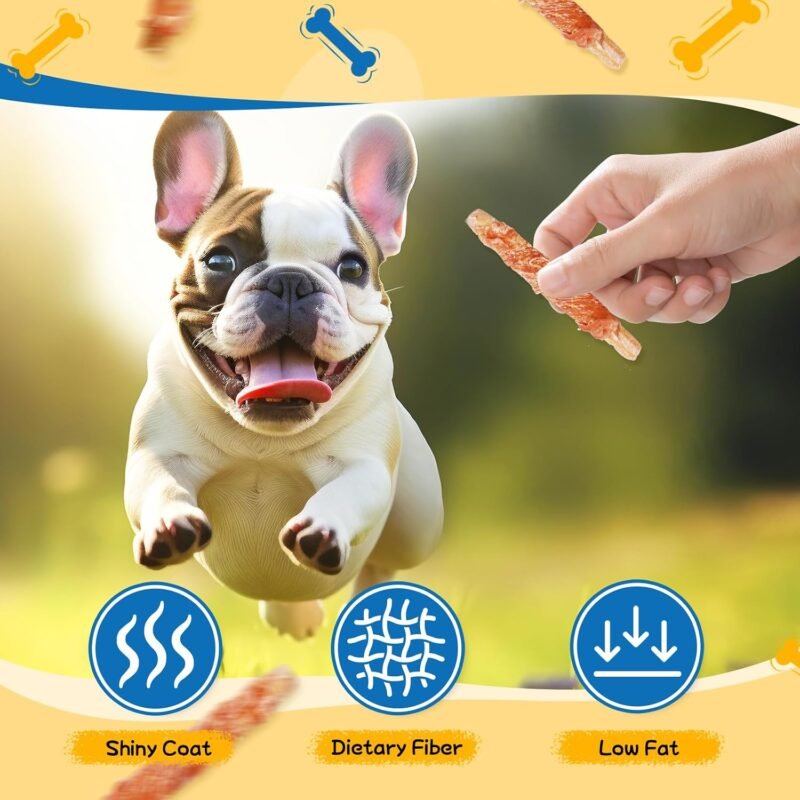 Limited-time discount |35%OFF Now  Gazien dog snacks, chicken wrapped oat cookie sticks