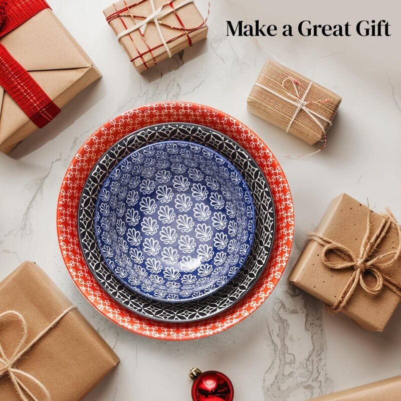 Limited-time discount (-35%) A set of three ceramic mixing bowls