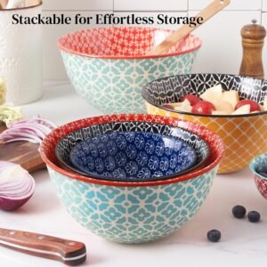 Limited-time discount (-35%) A set of three ceramic mixing bowls