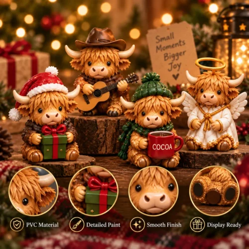 24 Days of Highland Cow Magic Advent Calendar